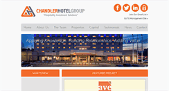 Desktop Screenshot of chandlerhotelgroup.com